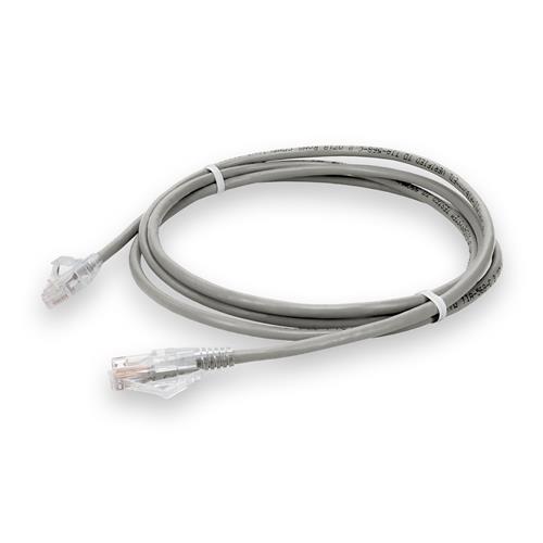 Picture for category 3ft RJ-45 (Male) to RJ-45 (Male) Cat6 Straight Gray UTP Copper Plenum Patch Cable