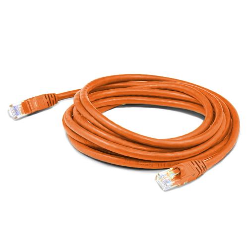 Picture of 3ft RJ-45 (Male) to RJ-45 (Male) Cat6 Shielded Straight Orange STP Copper PVC Patch Cable