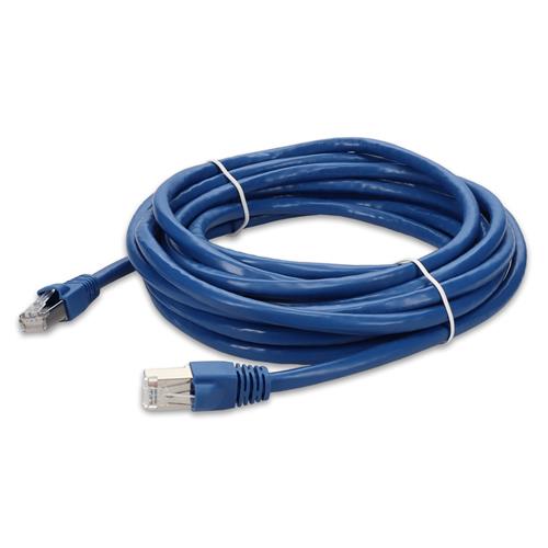 Picture for category 40ft RJ-45 (Male) to RJ-45 (Male) Cat6 Shielded Straight Blue STP Copper PVC Patch Cable