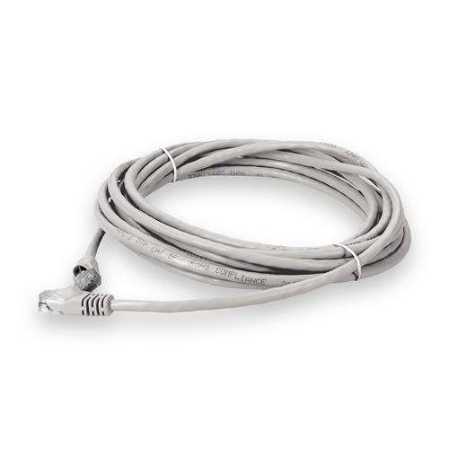Picture of 50ft RJ-45 (Male) to RJ-45 (Male) Straight White Cat5e UTP PVC Copper Patch Cable