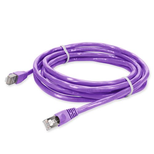 Picture for category 5ft RJ-45 (Male) to RJ-45 (Male) Cat6 Shielded Straight Violet STP Copper PVC Patch Cable