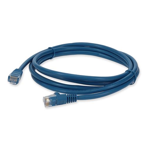 Picture for category 100-pack of 7ft RJ-45 (Male) to RJ-45 (Male) Blue Cat5e UTP PVC Copper Patch Cables
