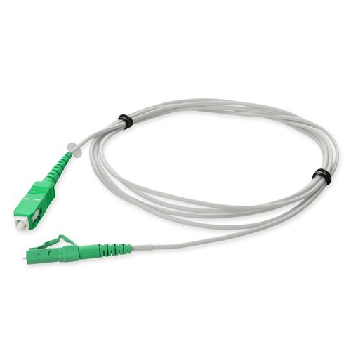 Picture for category 3m ALC (Male) to ASC (Male) OS2 Straight Gray Fiber OFNR (Riser-Rated) Patch Cable