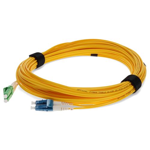 Picture for category 12m ALC (Male) to LC (Male) OS2 Straight Yellow Duplex Fiber OFNR (Riser-Rated) Patch Cable