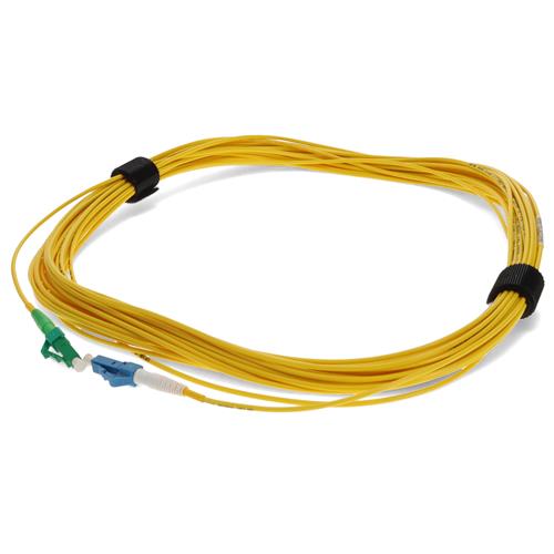 Picture for category 15m ALC (Male) to LC (Male) OS2 Straight Yellow Simplex Fiber OFNR (Riser-Rated) Patch Cable