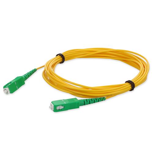 Picture for category 10m ASC (Male) to ASC (Male) Yellow OS2 Simplex Fiber OFNR (Riser-Rated) Patch Cable