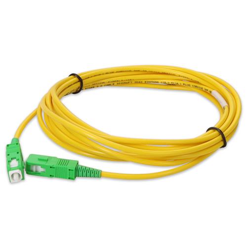 Picture for category 2m ASC (Male) to ASC (Male) OS2 Straight Yellow Duplex Fiber Patch Cable