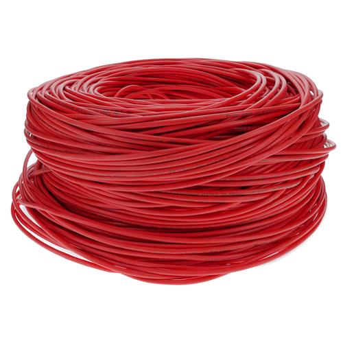 Picture for category 1000ft Non-Terminated Red Cat6 STP PVC Copper Patch Cable