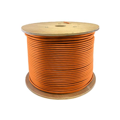 Picture of 1000ft Non-Terminated Orange Cat6A UTP Plenum-Rated Copper Patch Cable