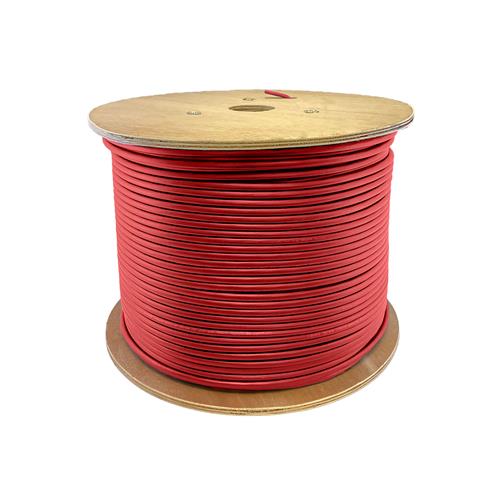 Picture of 1000ft Non-Terminated Red Cat6A UTP Plenum-Rated Solid Copper Patch Cable