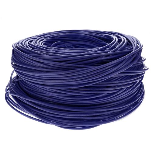 Picture for category 1000ft Non-Terminated Purple Cat6 UTP PVC Copper Patch Cable