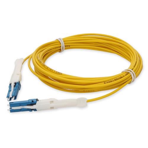 Picture for category 3m CS (Male) to CS (Male) OS2 Straight Yellow Duplex Fiber OFNR (Riser-Rated) Patch Cable