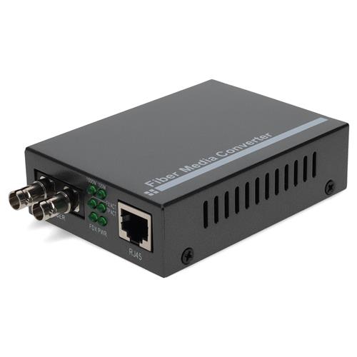 Picture for category 10/100Base-TX(RJ-45) to 100Base-LX(ST) SMF 1310nm 20km Media Converter