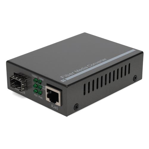 Picture for category 10/100Base-TX(RJ-45) to Open SFP Port Media Converter