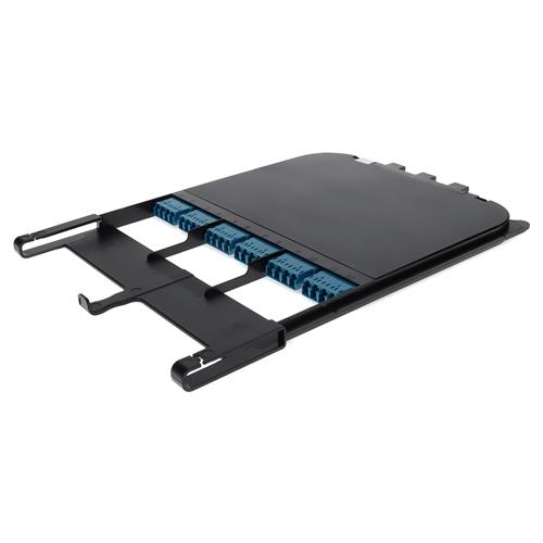 Picture of Rack Mount High Density Cassette Base-8 3x MPO-12 In, 12x LC Out, Single-mode Duplex OS2