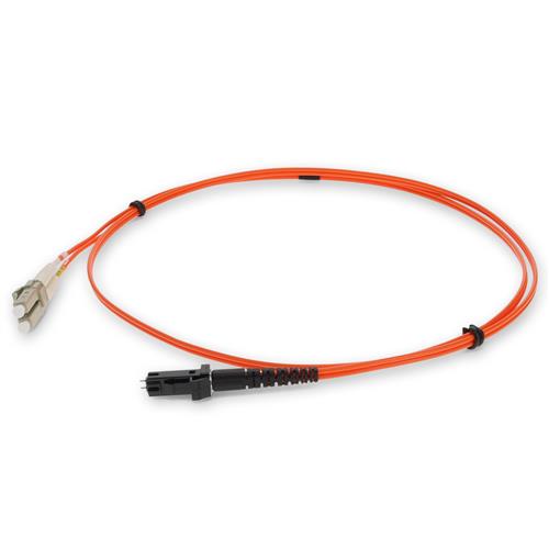 Picture for category 10m LC (Male) to MT-RJ (Male) OM1 Straight Orange Duplex Fiber OFNR (Riser-Rated) Patch Cable