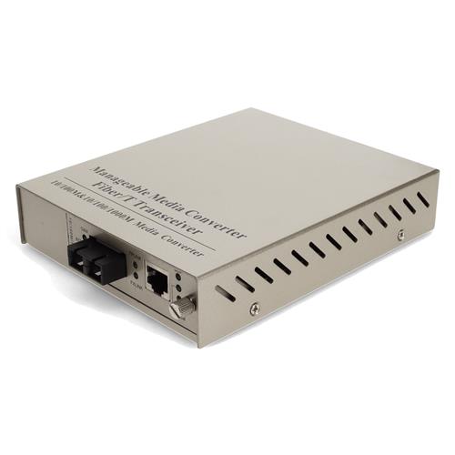 Picture for category 10/100/1000Base-TX(RJ-45) to 1000Base-LX(SC) SMF 1310nm 20km Managed Media Converter