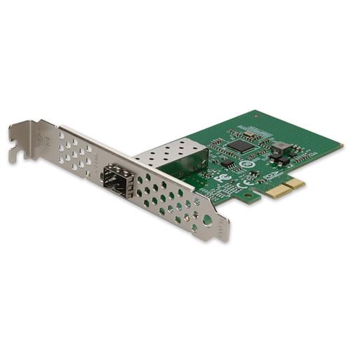 Picture for category 1Gbs Single Open SFP Port PCIe 2.0 x1 Network Interface Card