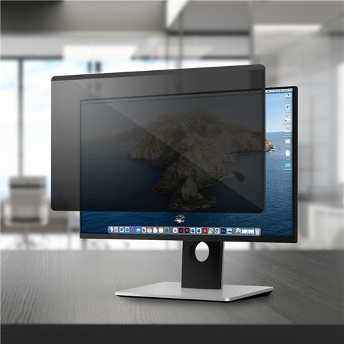 Picture of 21" Anti-Blue Light Privacy Screen with Adhesive Tabs 16:9 Ratio