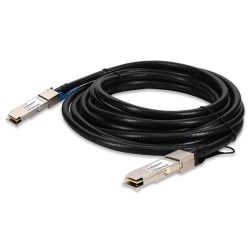 Picture of Arista Networks® (Blue Tab) to Juniper Networks® (Black Tab) Compatible 100GBase-CU QSFP28 Direct Attach Cable (Passive Twinax, 1m)