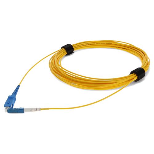 Picture for category 9m LC (Male) to SC (Male) OS2 Straight Yellow Simplex Fiber OFNR (Riser-Rated) Patch Cable