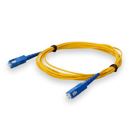 Picture for category 1m SC (Male) to SC (Male) OS2 Straight Yellow Simplex Fiber OFNR (Riser-Rated) Patch Cable
