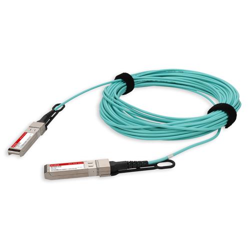 Picture for category Cisco® SFP-10G-AOC5M to HP® J9284B-AOC Compatible 10GBase-AOC SFP+ Active Optical Cable (850nm, MMF, 5m)