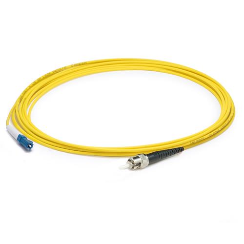 Picture for category 31m LC (Male) to ST (Male) OS2 Straight Yellow Simplex Fiber LSZH Patch Cable