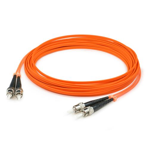 Picture for category 92m ST (Male) to ST (Male) OM1 Straight Orange Fiber Plenum Trunk Cable