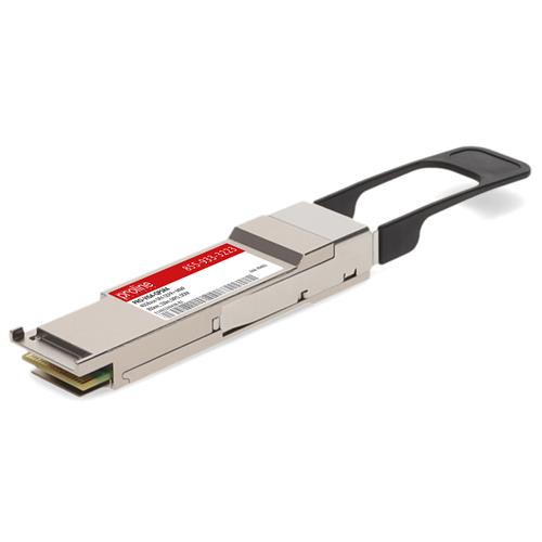 Picture for category MSA and TAA Compliant 40GBase-SR4 QSFP+ Transceiver (MMF, 850nm, 150m, MPO, DOM)