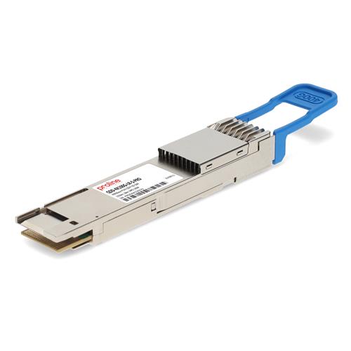 Picture for category Cisco® QDD-4X100G-LR-S Compatible TAA Compliant 400GBase-PLR4 QSFP-DD Transceiver (SMF, 1310nm, 10km, DOM, MPO)