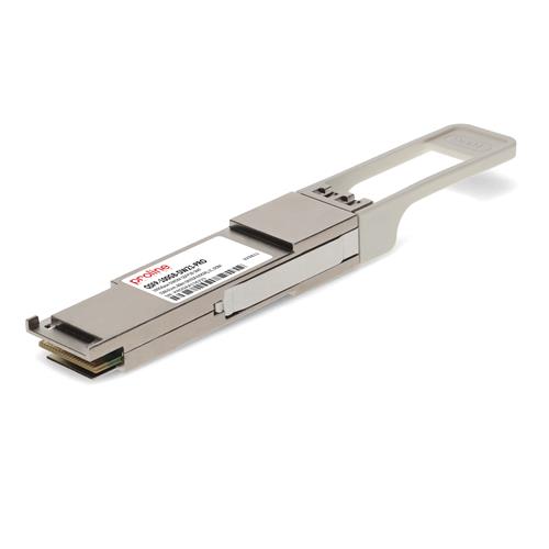 Picture of MSA and TAA Compliant 100GBase-DWDM 100GHz QSFP28 Single Lambda Transceiver (SMF, 1560.61nm, 80km, DOM, LC)