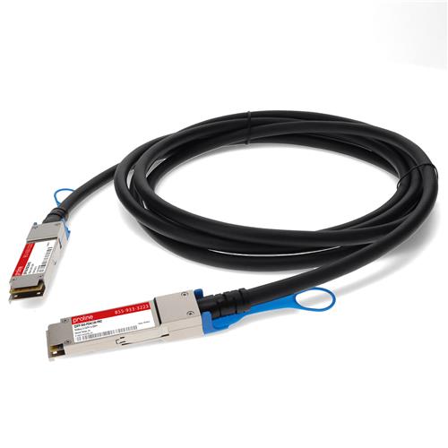 Picture for category MSA and TAA Compliant 56GBase-CU QSFP+ to QSFP+ Direct Attach Cable (Passive Twinax, 1m)
