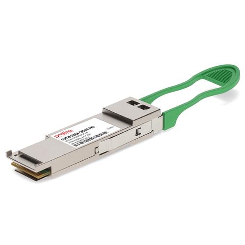 Picture for category MSA and TAA Compliant 100GBase-CWDM4 QSFP28 Transceiver (SMF, 1270nm to 1330nm, 2km, DOM, LC)