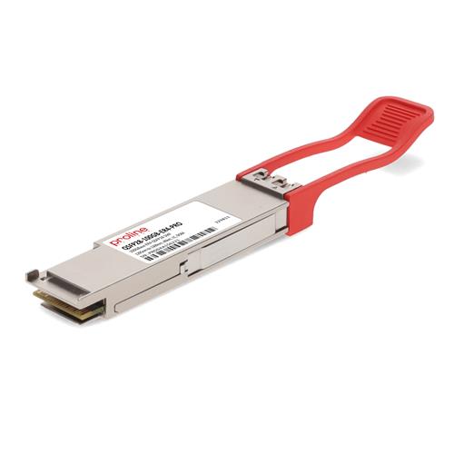 Picture of MSA and TAA Compliant 100GBase-ER4 QSFP28 Transceiver (SMF, 1295nm to 1309nm, 40km, DOM, LC)
