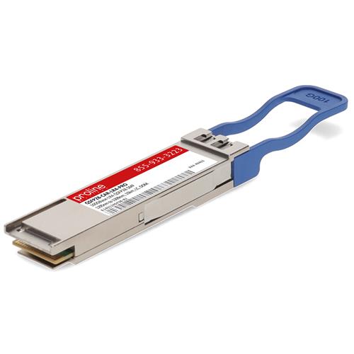Picture of Cisco® QSFP-100G-LR4-S Compatible TAA Compliant 100GBase-LR4 QSFP28 Transceiver (SMF, 1295nm to 1309nm, 10km, LC, DOM)