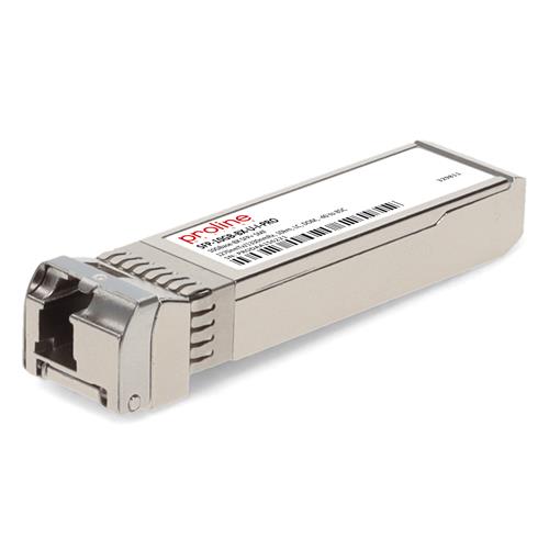 Picture for category MSA and TAA Compliant 10GBase-BX SFP+ Transceiver (SMF, 1270nmTx/1330nmRx, 10km, DOM, Rugged, LC)