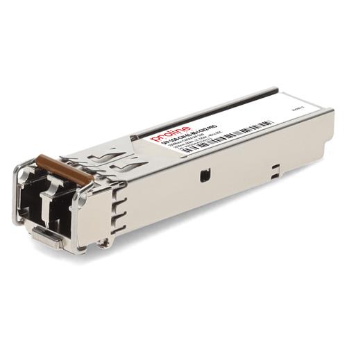 Picture of Ciena® Compatible TAA Compliant 1000Base-CWDM SFP Transceiver (SMF, 1610nm, 80km, DOM, -40 to 85C, LC)