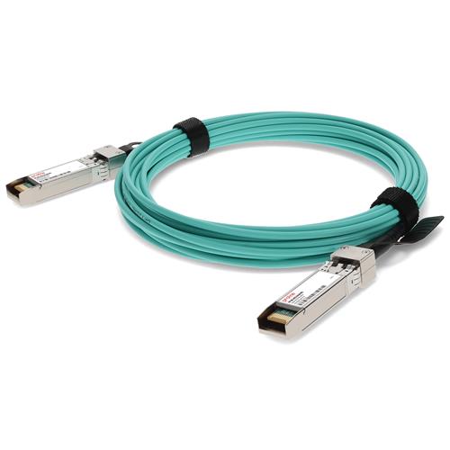 Picture for category Brocade® (Formerly) Compatible TAA 25GBase-AOC SFP28 to SFP28 Active Optical Cable (850nm, MMF, 50cm)