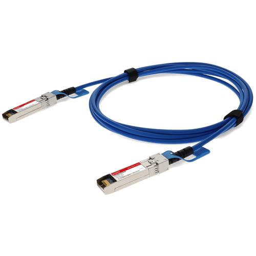 Picture for category Cisco® SFP-H10GB-CU2.5M Compatible TAA Compliant 10GBase-CU SFP+ Blue Direct Attach Cable (Passive Twinax, 2.5m)