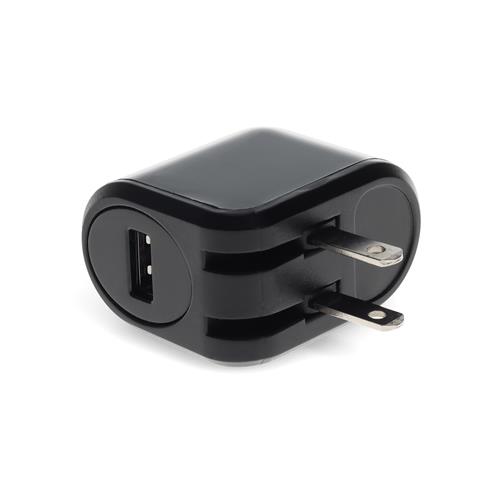 Picture for category NEMA 1-15P Male to 1xUSB 2.0 (A) Female Wall Charger For Use With Standard US AC Wall Plugs Black