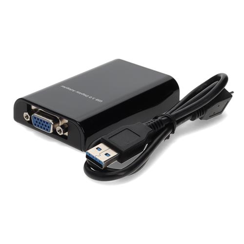 Picture of USB 3.0 (A) Male to VGA Female Blue Adapter