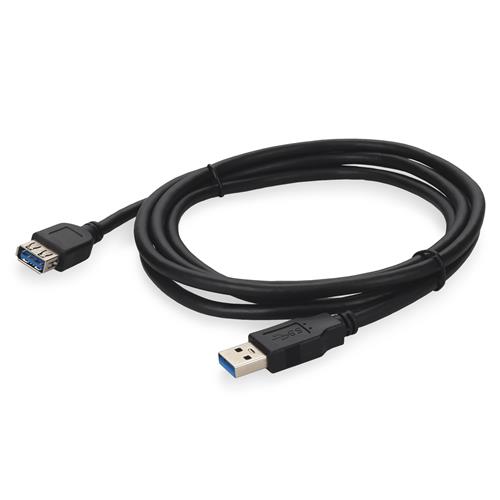 Picture for category 2m USB 3.0 (A) Male Male Black Cable