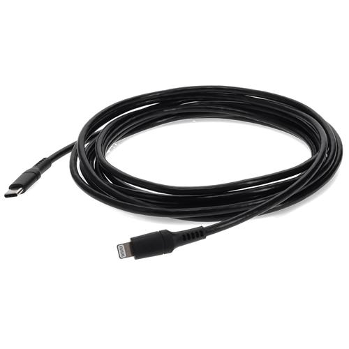 Picture for category 1m USB 3.1 (C) Male to Lightning Male Black Sync and Charge Cable
