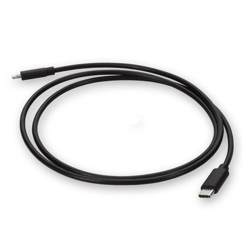 Picture for category 1m USB 2.0 (C) Male to Lightning Male Black Cable