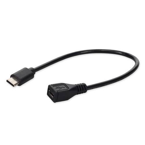 Picture for category USB 3.1 (C) Male to Micro-USB 2.0 (B) Female Black Adapter