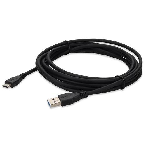 Picture for category 10ft USB-C Male to USB 3.0 (A) Male Black Cable