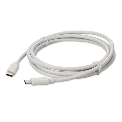 Picture for category 2m USB 3.1 (C) Male to Male White Cable