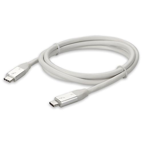 Picture for category 4ft USB 3.1 (C) Male to Male White Cable