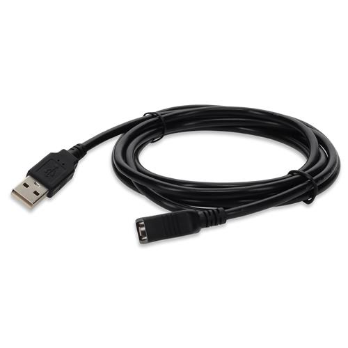 Picture for category 5PK 15ft USB 2.0 (A) Male to Female Black Cables